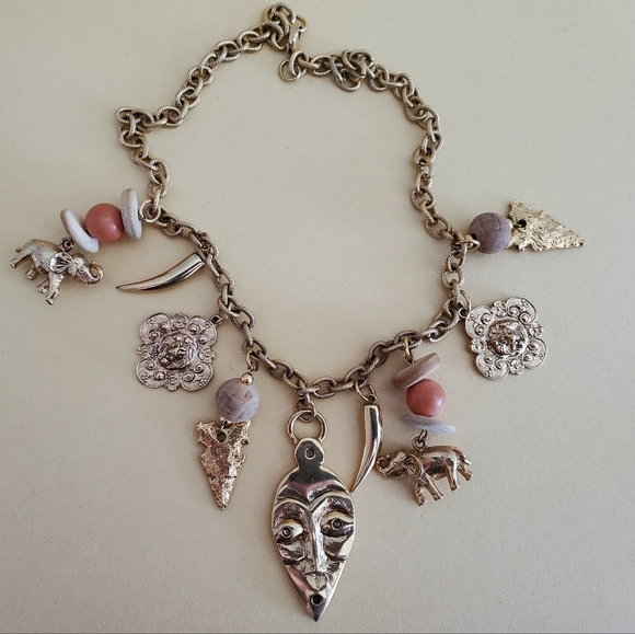 Vintage Whimsical Charm Necklace - Picture 7 of 7